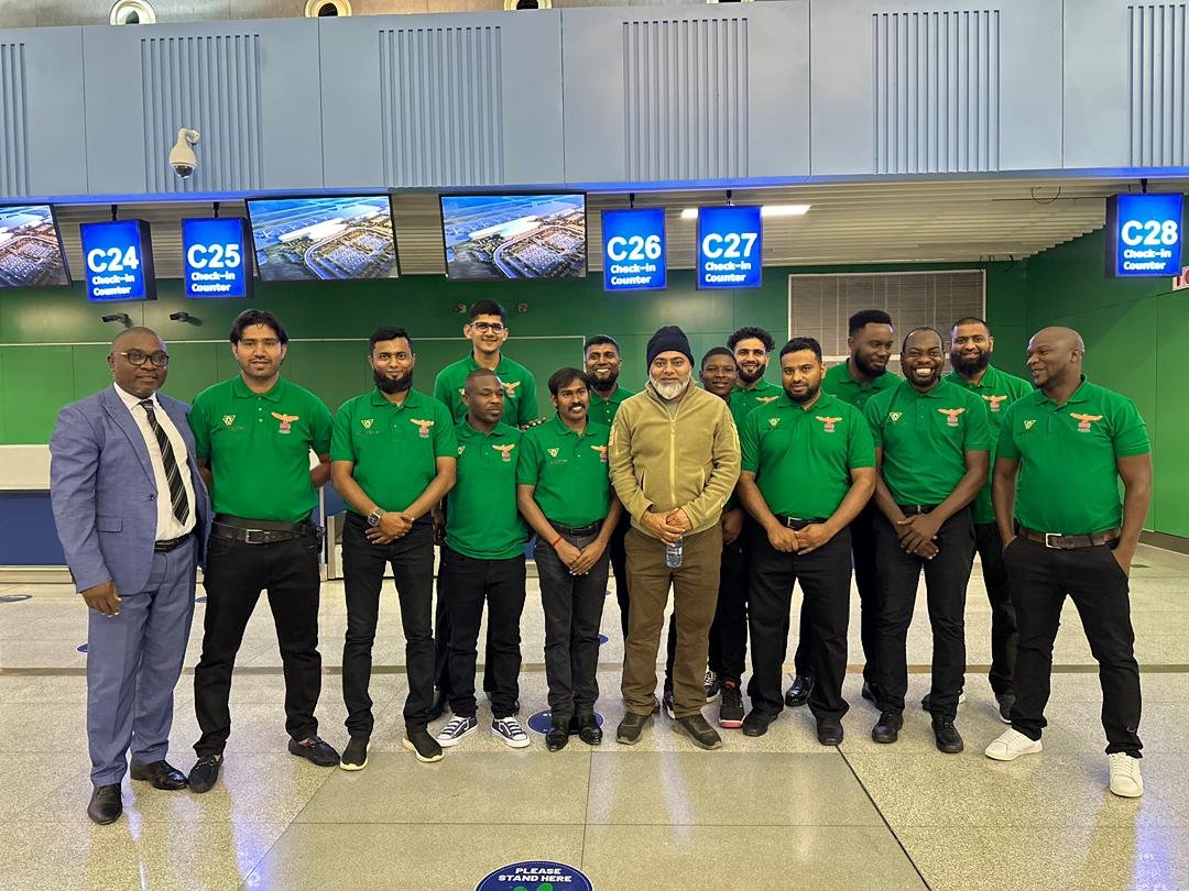 National squad departing for tour